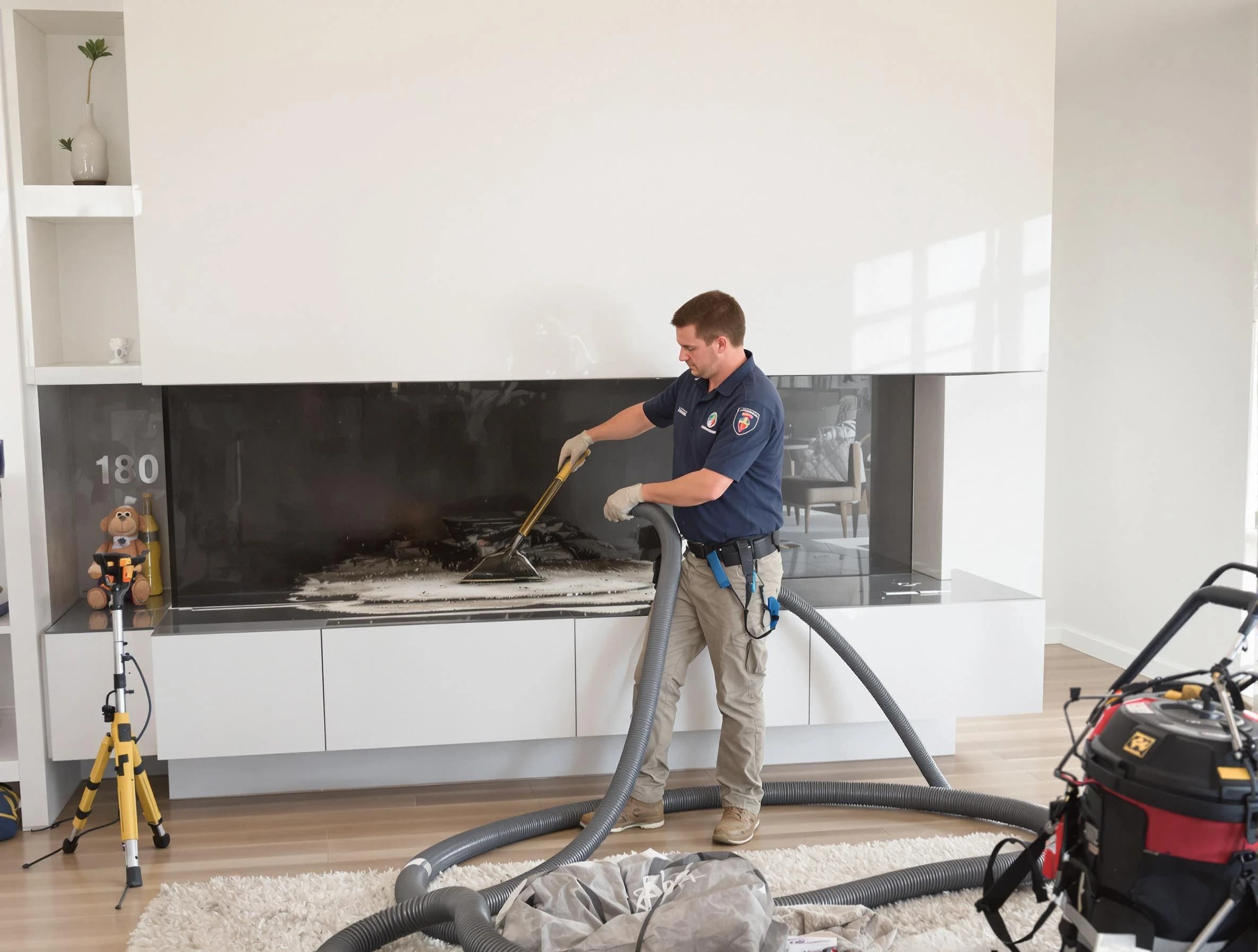 North Plainfield Chimney Sweep technician providing chimney sweeping services in North Plainfield, NJ